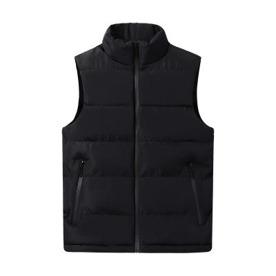 China Wholesale Anti-wrinkle winter thick warm men's down cotton vest jacket for men for sale