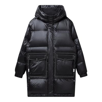 China Wholesale QUICK DRY down thick warm duck down long new winter men's down jacket stripper down jacket for sale