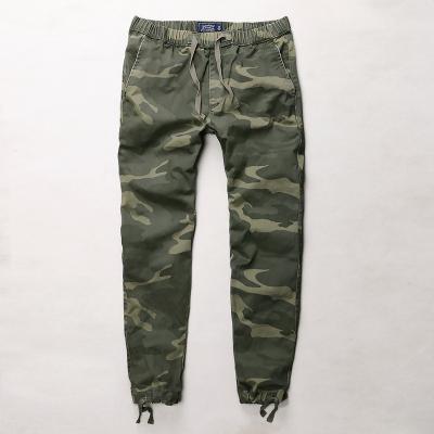 China 2021 New Style Anti-wrinkle Cotton Casual Foot Pants Jogging Sports Camouflage Cargo Jogger Pants For Men for sale