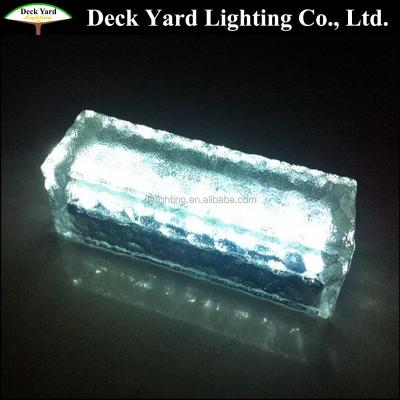 China High Lumen Garden Led Outdoor Lights ForGarden Decorative Solar Step Led Brick Lights for sale