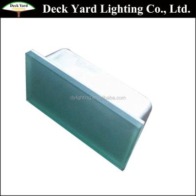 China Outdoor Garden Stainless Steel Landscape Lighting Led Paver Light RGB Garden Led Brick Lights for sale