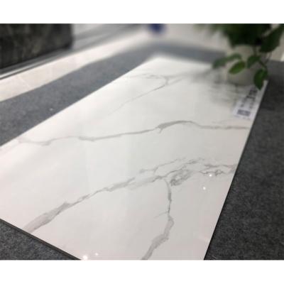 China Latest metallic tiles design hotsale 600*1200 mm tile marble design glazed floor tile for sale