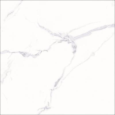 China Cheap full body marble caracatta brick white polished porcelain 80x80cm tile for sale