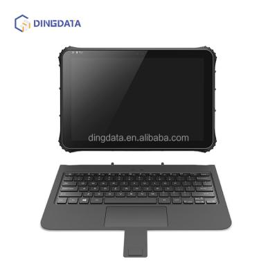 China Waterproof Factory Cheapest Laptop 12.2 Inch All In One Fully Rugged Tablet Laptop , Rugged Laptop With Barcode Scanner for sale