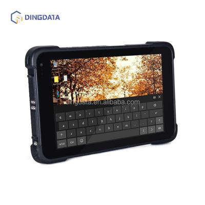 China 8 Inch Barcode Scanner NFC Gps Factory Waterproof Industrial Tablet Rugged IP65 Rugged Tablet Win 10 Tablet for sale