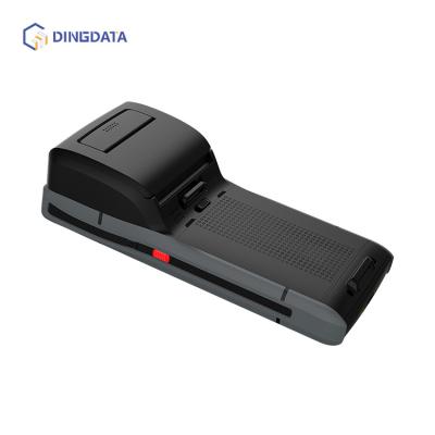 China Dingdata Handheld Computer High Definition Quad Core Android 9.0 Terminal 5.5 Inch Label Printer PDA Screen PDA With Removable Battery for sale