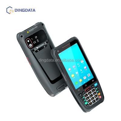 China Wireless Handheld Rugged Handheld Computer IP DN40 67 Android 10.0 Handheld Terminal with Honeywell Barcode Scanner and RFID Reader for sale