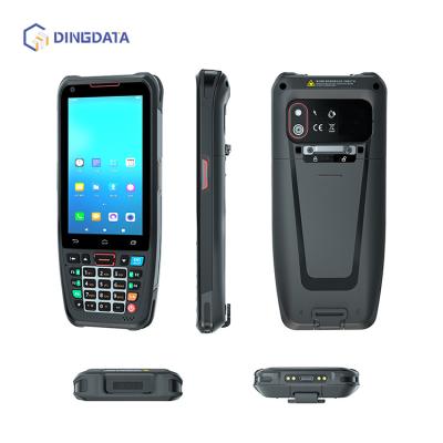 China Handheld Computer 4.0 Inch HD Screen Android 10.0 Handheld Computer With 16GB Battery Removable Handheld Terminal for sale