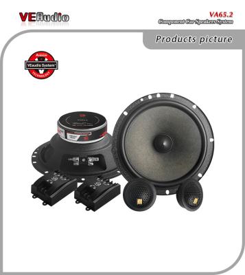 China ABS 25 mm 6.5 inch black car full range tweeter speaker with cover for sale