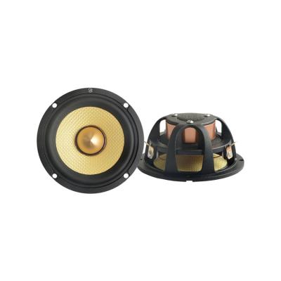 China Entry Level Aluminum Basket 3 Way 6.5 Inch Custom Color Car Audio Amplifier Speaker for sale