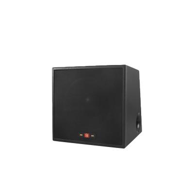 China New MDF active box import and export quality high power boxcar loudspeaker black high-end subwoofer for sale