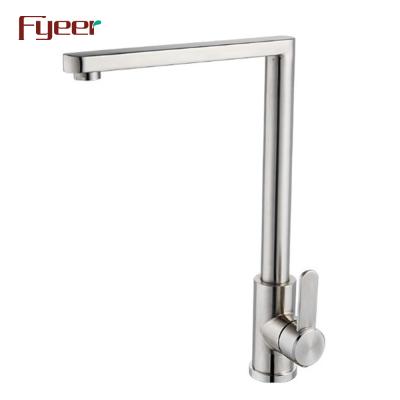 China Faucets Fyeer SUS304 Stainless Steel Electric Kitchen Sink Faucet for sale