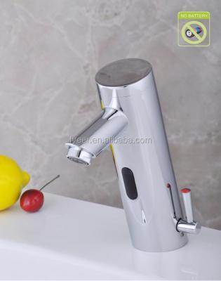 China Power Electric Free Temperature Controlled Waterfall Fyeer Faucets Automatic Sensor Faucet for sale