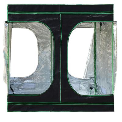 China Easily Assembled 300x150x200 Kit Custom 600D Grow Box Indoor Greenhouse Grow Tent for sale