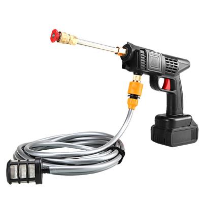 China Portable brass car wash station lithium battery car spout water jet gun socket joint 59*36*29CM for sale