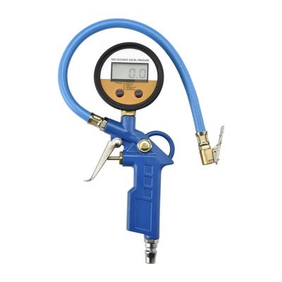 China Hot Selling Car Tool Good Quality Tire Inflator With Pressure Gauge for sale