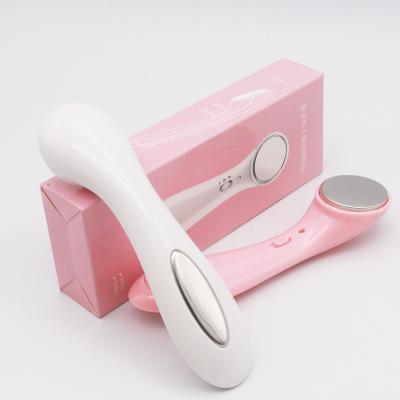 China Face Lifting Factory Price Best Vibration Anti Aging Machine For Home Use Pink Facial Massager for sale