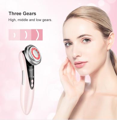 China Thoroughly Investigate Direct Clean Solvent Maker Skin Rejuvenation Face Vibrated Beauty Face Instrument Ion Facial Massager Device for sale