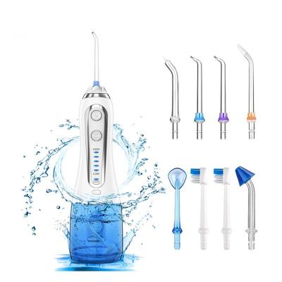 China FCC Outdoor CE Dental Flosser Water Flosser For Teeth 300ml Portable Cordless Oral Irrigator for sale