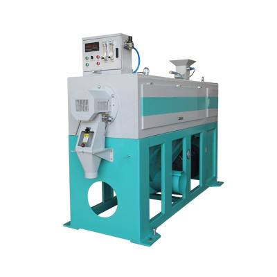 China Double Roller Iron Roller Iron Polisher Machine Silky Mist Rice Whitener Workshop Repairs Rice Water Whitening Machines For Rice Mill Factory for sale