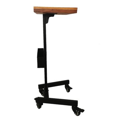 China With Folding Magazine Rack Salon Trolley Factory Price Barber Shop Trolley With Magazine Rack For Hairdressing Beauty Salon Tool Trolley for sale