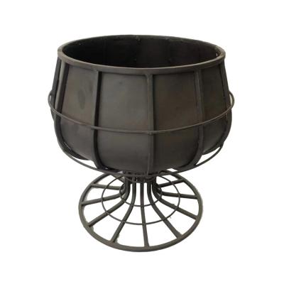 China Outdoor Heater Factory Direct Creative Design Garden Around The Outdoor Fire Metal Fire Pit Wood Burning Pot Stove Pit Burner for sale