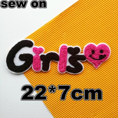 China Wholesale Custom Embroidery 3D Chenille Patches Lovely Bear OEM for sale