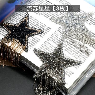 China 3D 2021 new design 3d rhinestone rhinestone patches for apparel for sale