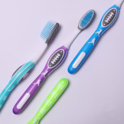 China Wholesale Custom Hotel Style Manual Toothbrush 4 Colors Toothbrush Factory for sale