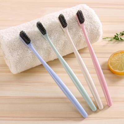 China Manual Toothbrush Daily Use OEM&ODM Massage Gum Adult Toothbrush With Tongue Cleaner A1154 for sale