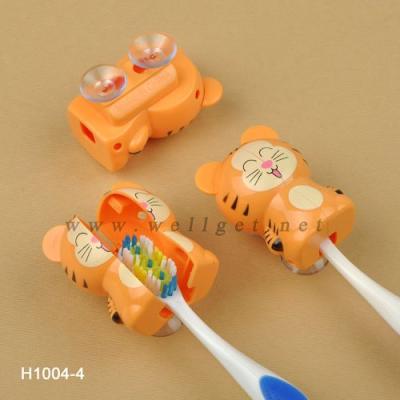 China 2020 High Quality Cartoon Shape Home Use Toothbrush Animal Holder Foldable H1004-4 for sale