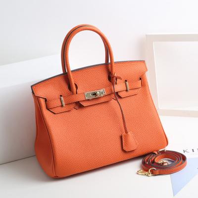 China 2023Custom Waterproof Fashion Classic Women's ToteBags PuLeather Lady HandBags High Quality Genuine Leather Luxury Ladies Top Handle Handbag for sale