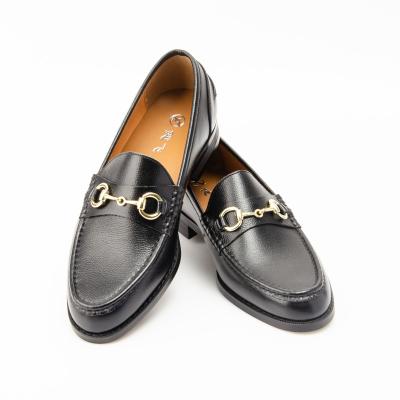 China Fashion Leather Breathable Mens Bit Slip On Male Breathable Mens Leather Loafers Shoes for sale