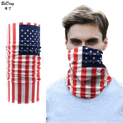 China New Style Bandana Popular Custom American Caribbean Flag Bandana Cooling Bandana for sale