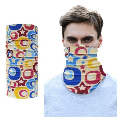 China Popular Bandana Custom Breathable Multifunctional Headwear Sports Tube Seamless Bandana for sale