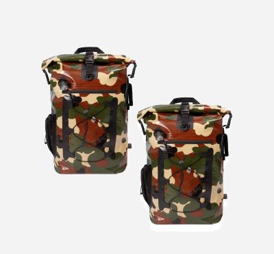 China Hot Selling PVC Outdoor Rise Outside Sports Climbing 500D PVC Function Camping Waterproof Back Cooling Backpack for sale