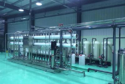 China Skid Structure Industrial Single Stage RO System Removal Dissolved Solids for sale