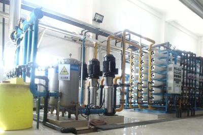 China Skid Design Two Stage Industrial RO Water System Water Treatment Solution for sale