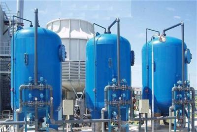 China Industrial Quartz Sand Filter System Water Treatment Equipment Compact Structure for sale