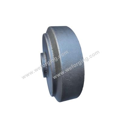 China Rolled Ring Forgings Process Gear Blanks Axle Shaft Forged Pipe Fittings Gear Shaping Gear Ring for sale