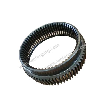 China Precision Ring Gear Manufacturing Planetary Gears 18CrNiMo7-6 Forging Rings For Machinery Forged Steel Rings for sale