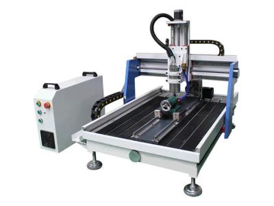 China Best Selling Tabletop CNC Router Machine For Aluminum Metal with 4th Rotary Axis for sale