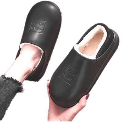 China Fashion Trend Figure Print Fur Slips Fluffy Slides With Fluffy Anti-skid Unique Fur Lined Clogs Winter Warm Fur Slippers for sale