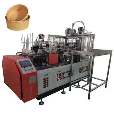 China Production of Automatic Low Price Biodegradable Disposable Paper Cup Sealing Forming Making Machine for Kraft Paper Cup for sale