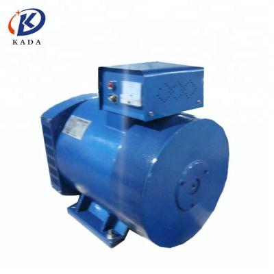 China Cold Roll Stator & 100% copper KADA 10 kilowatt alternator generator 110v 220v 50hz 10kva alternator 10kw dynamo for sale