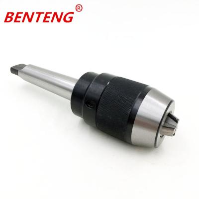 China Good Price Steel 3 Jaws 13mm Morse Taper APU MT Shank Drill MT2 Solid Keyless Chuck for sale