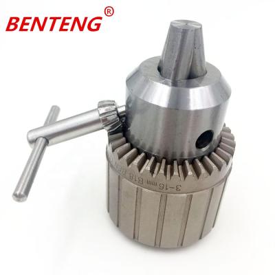 China Factory Direct Selling Precision Steel High 3 Jaw Coating Locked Drill Chuck for sale