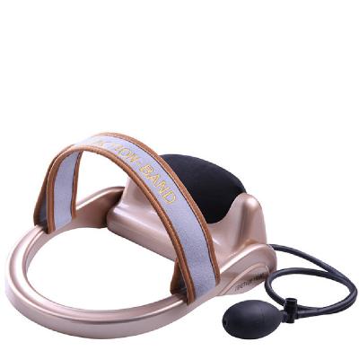 China New Breathable Neck Traction Air Pump Posture Electric Heating Therapy Neck Massager Support Cervical Handheld Device Design for sale