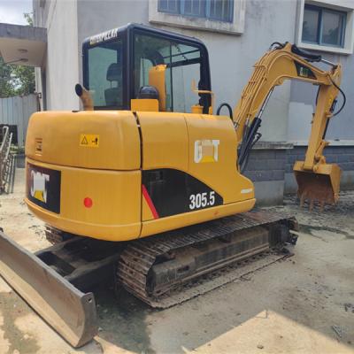 China Multifuction Low Price CAT305 Used Mini Excavator Used Crawler Excavators for sale