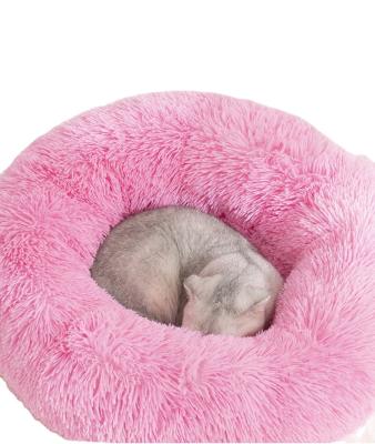 China High Quality Washable Plush Pet Bed Breathable Plush Pet Bed Best Selling Pet Beds for sale